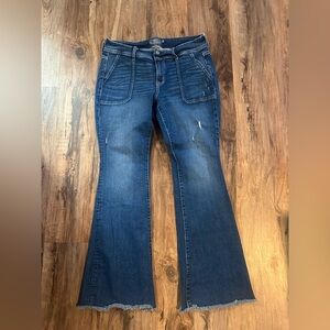 Torrid Flare Vintage Stretch Mid-Rise Jeans